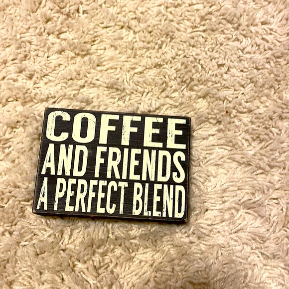 Other - Coffee decorative sign